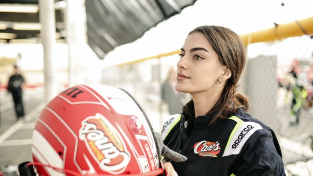 Nascar Driver Turns Heads In Tiny Bikini For Sports Illustrated Swimsuit The Spun