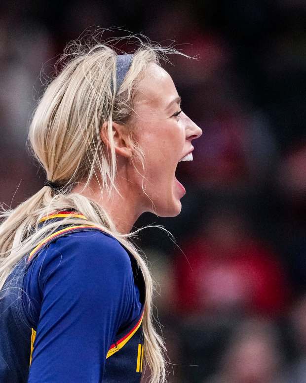 WNBA Star Sophie Cunningham Turns Heads In Jaw Dropping Black Bikini