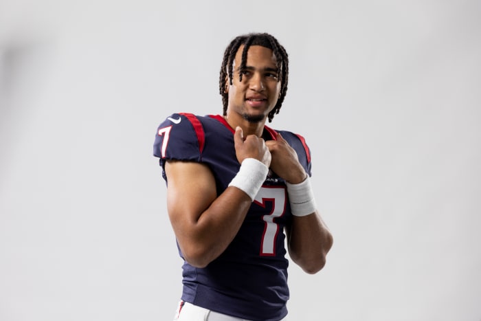 Texans Rookie Quarterback C J Stroud Throws Interception In First Nfl