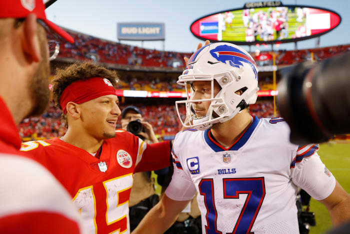 Fans Excited For Josh Allen Vs Patrick Mahomes Again On Sunday The Spun