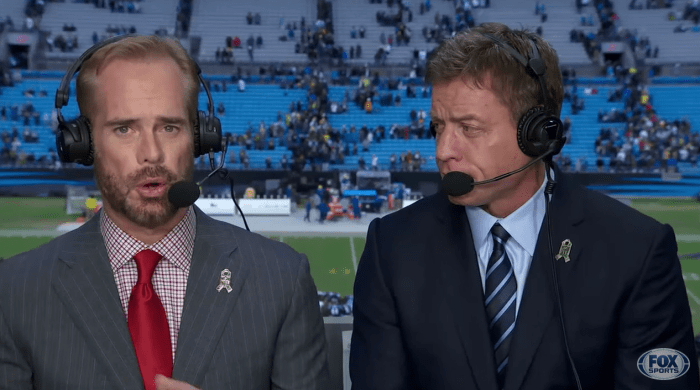 Joe Buck Troy Aikman S First Monday Night Football Game Revealed The
