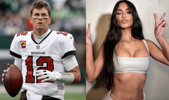 Leaked Photo Of Tom Brady Kim Kardashian Is Making Headlines The Spun