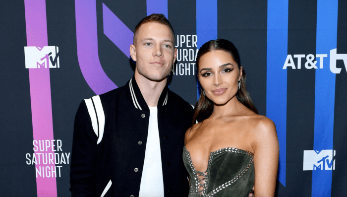 Christian Mccaffrey Olivia Culpo Announce Major Personal News The Spun