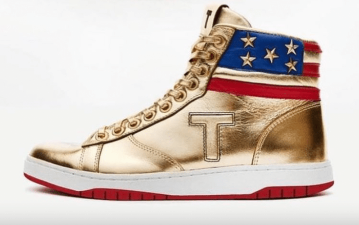 Video Sneaker Con S Reaction To Donald Trump S Shoes Is Going Viral