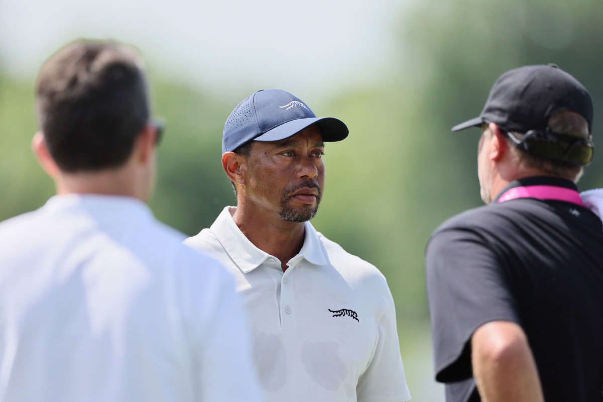 Photos Tiger Woods Reveals New Look At Pga Championship The Spun