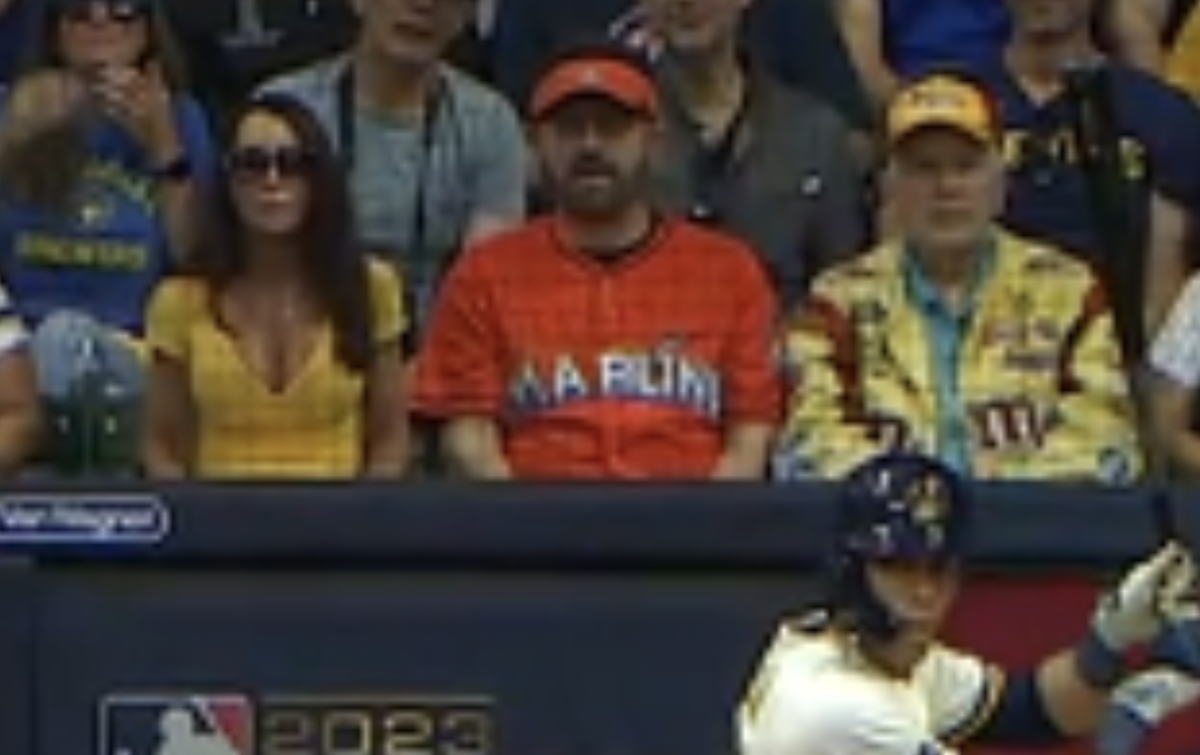 Meet The Mlb Fan Going Viral In First Row At Playoff Game The Spun