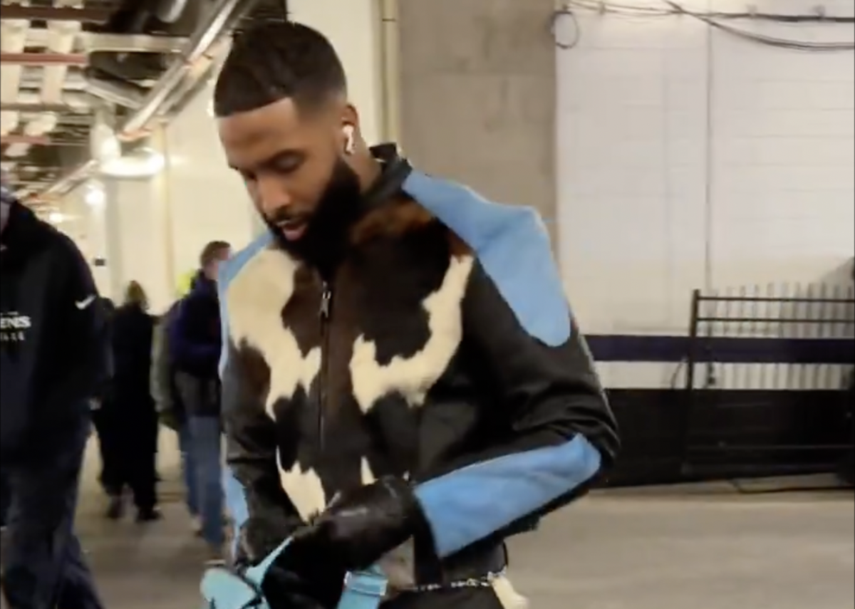 Odell Beckham Jr S Pregame Outfit Going Viral Saturday The Spun