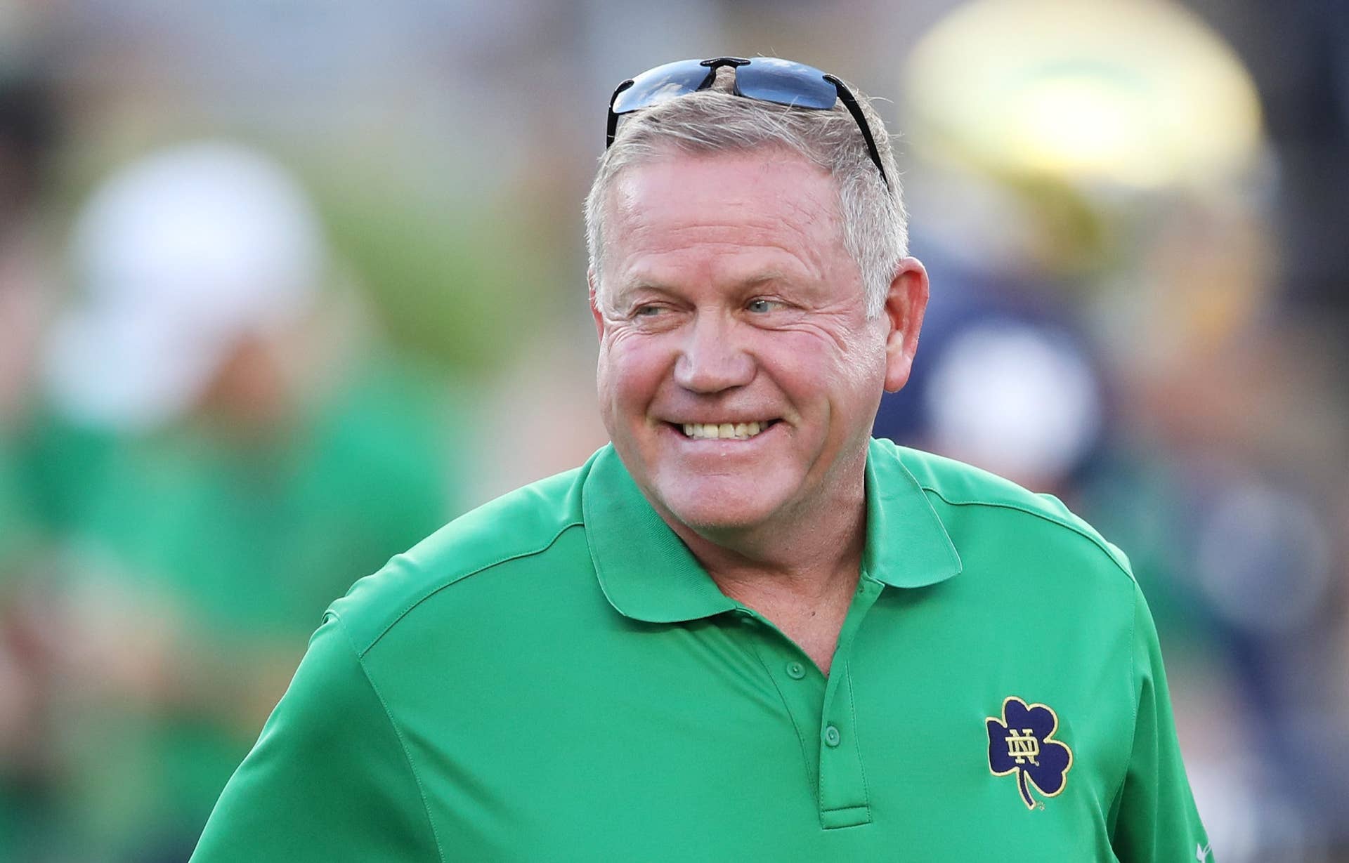 Brian Kelly Announces He's '100 Percent' Supporting Notre Dame Football