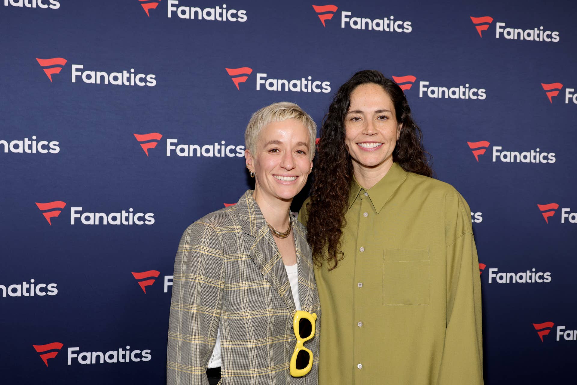 sue bird cocktail dress ESPY Awards (2002) Featuring a vintage bird and blossom print Megan Rapinoe, Sue Bird Reveal