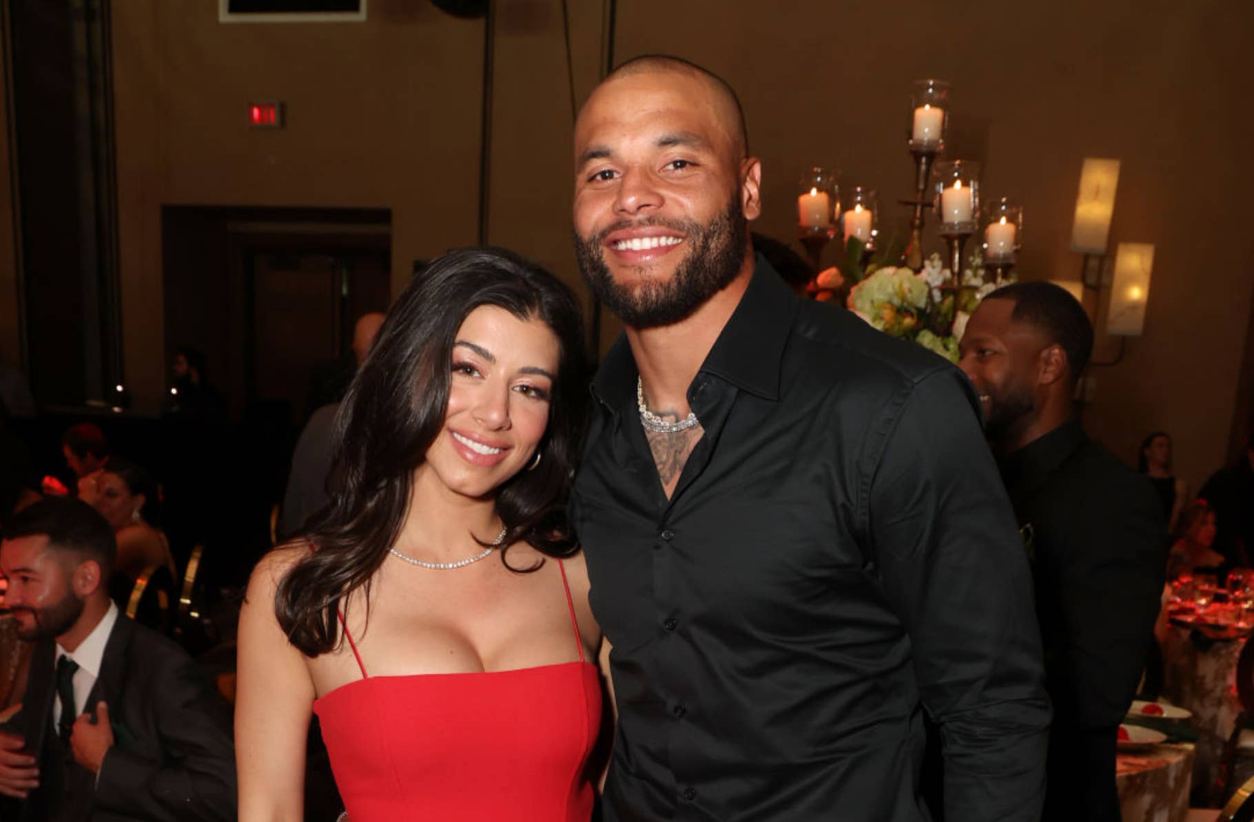 Stunning' Photo Of Dak Prescott, Fiancee Sarah Jane Ramos Melting Hearts -  The Spun