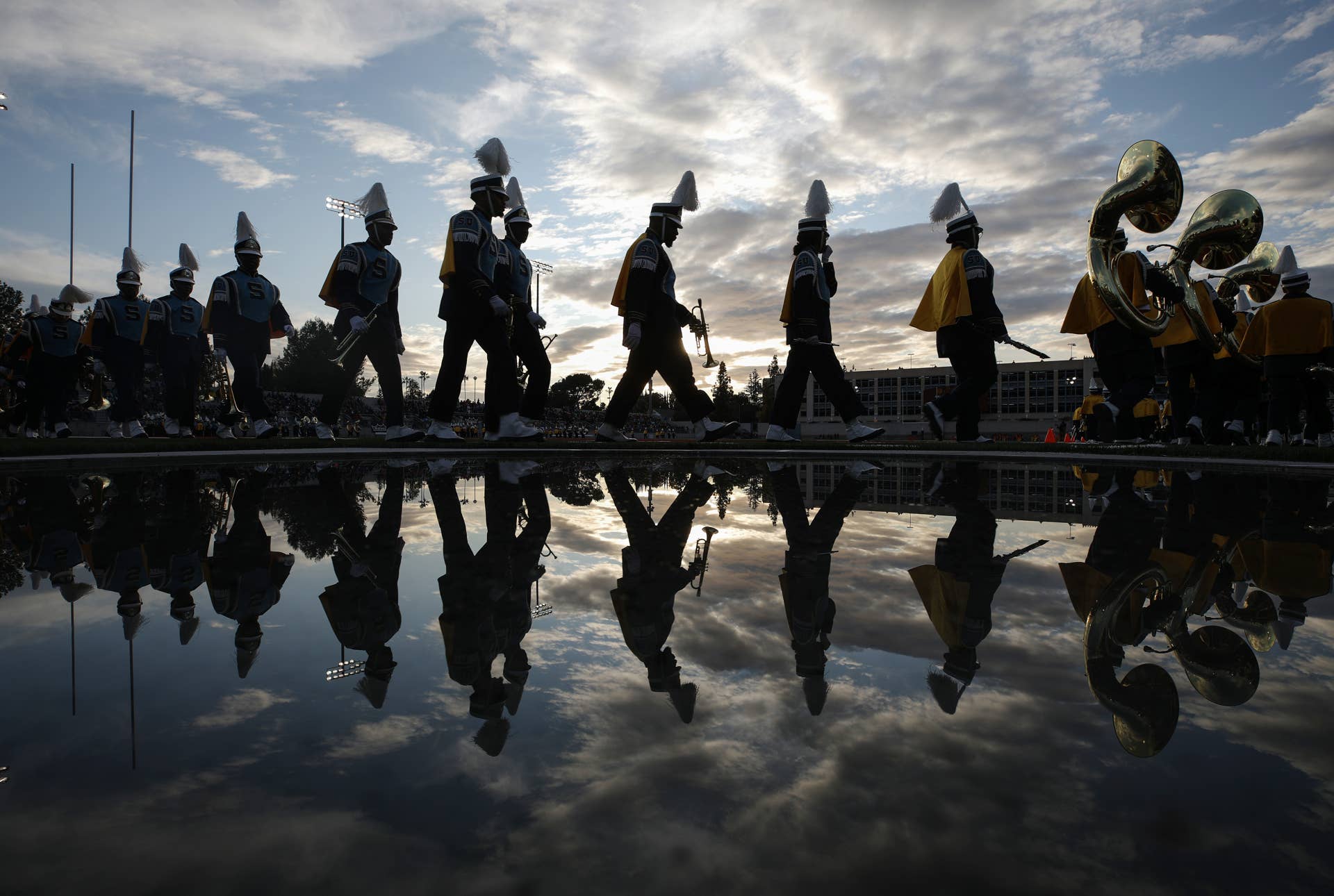 High School Football Marching Band Gets Kicked Out Of Game - The Spun