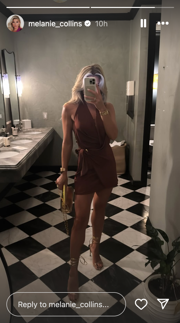 Melanie Collins poses for a photo.
