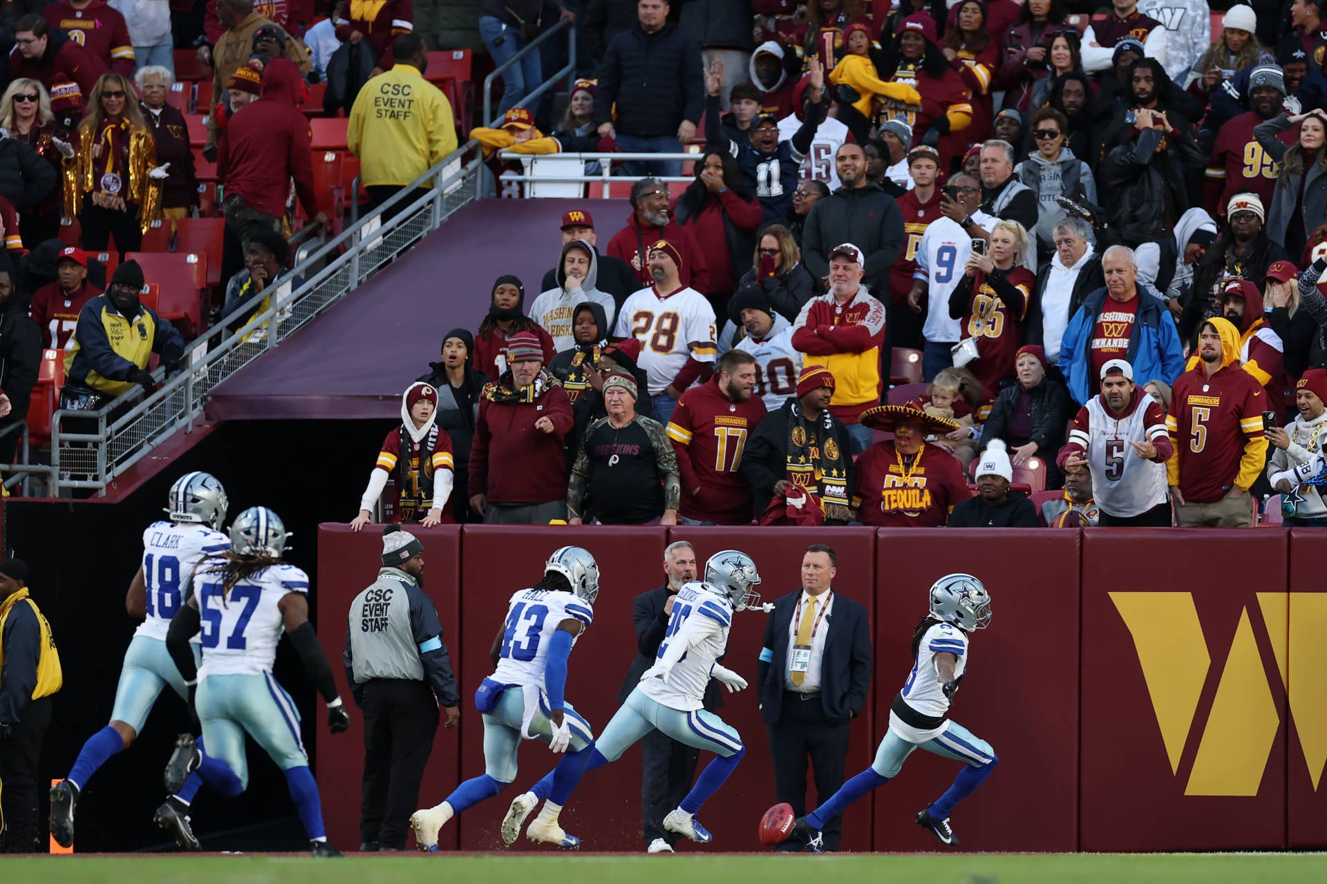 Cowboys vs. Commanders Game Made NFL History On Sunday - The Spun