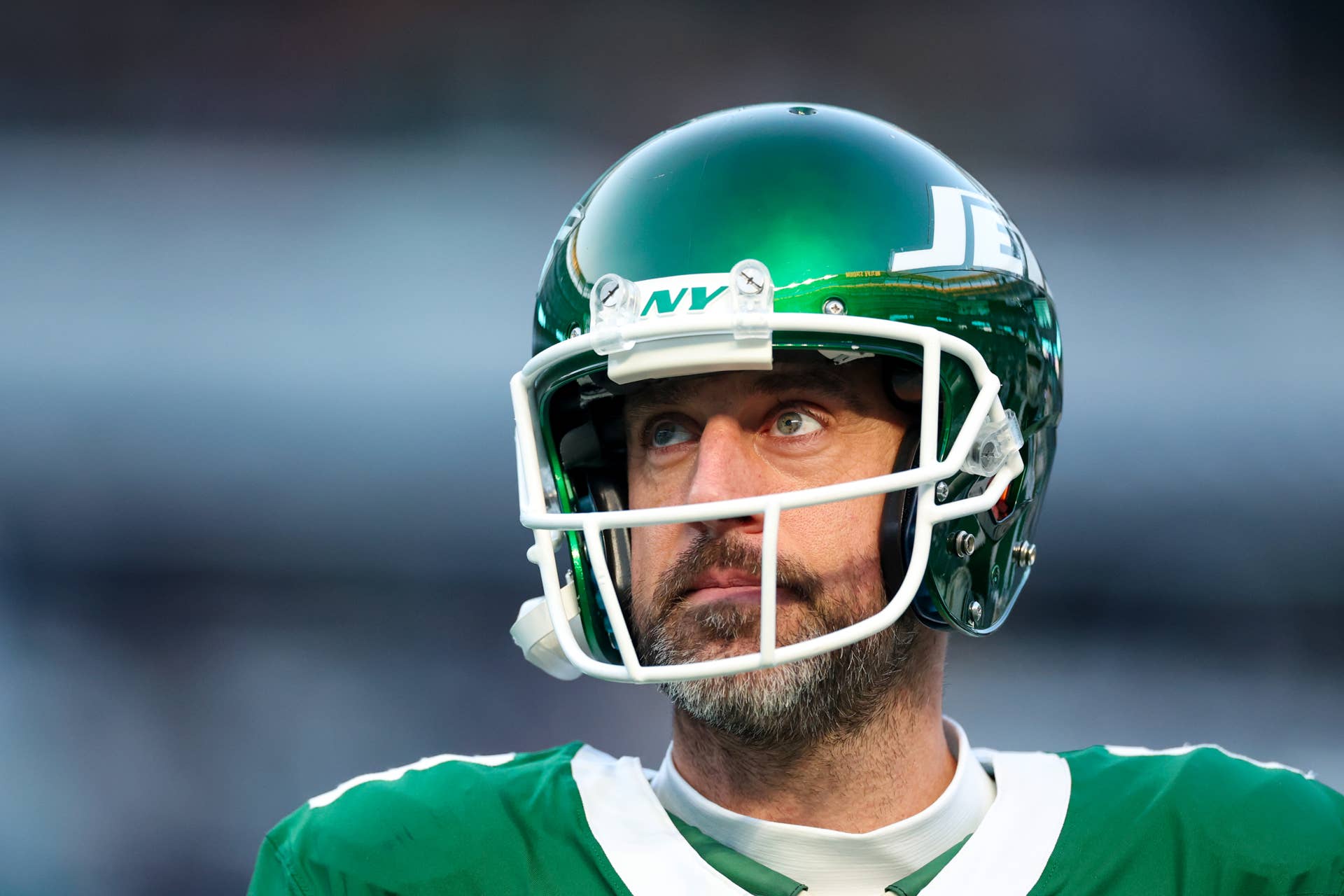 Aaron Rodgers Will Have To Make Helmet Change If He Returns In 2025 - The  Spun