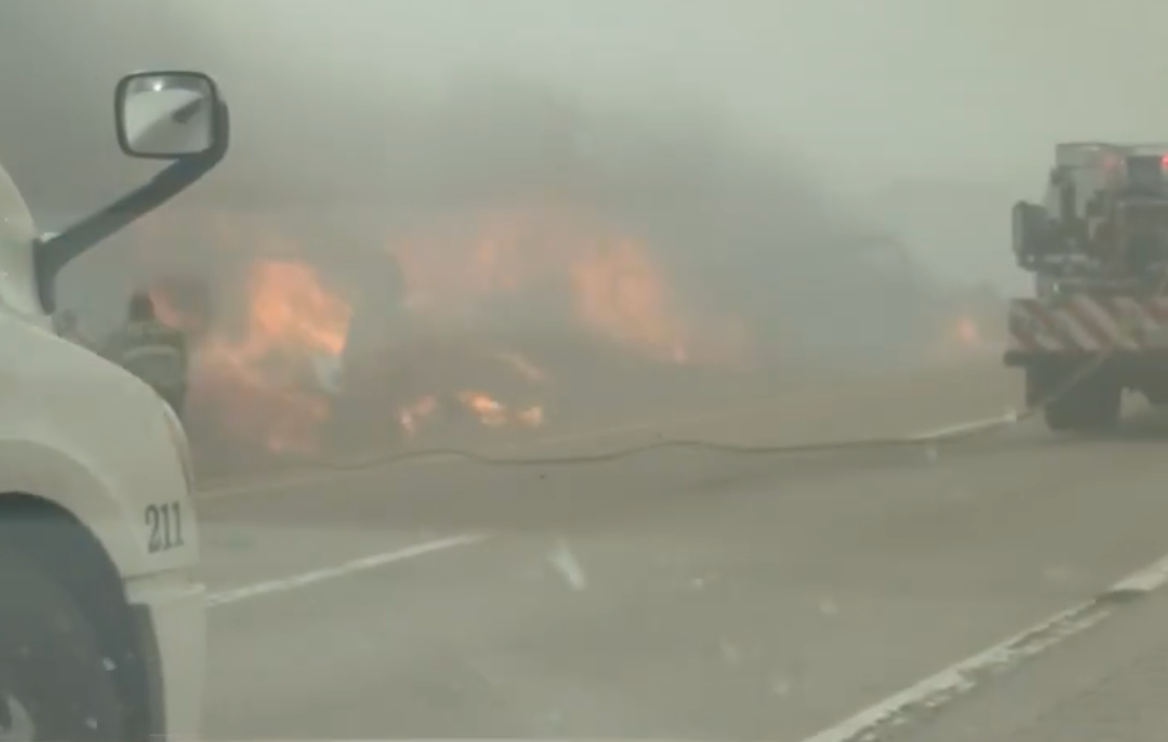 Multiple People Dead In 'Massive' Fiery Car Pileup On U.S. Highway ...