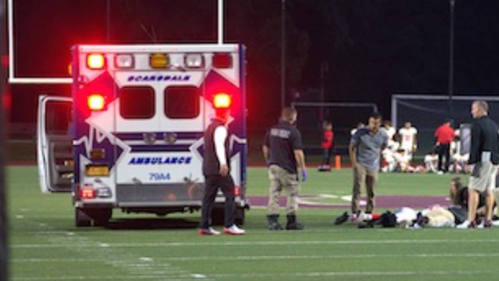 Prayers Pouring In After High School Football Player Dies On Sideline ...