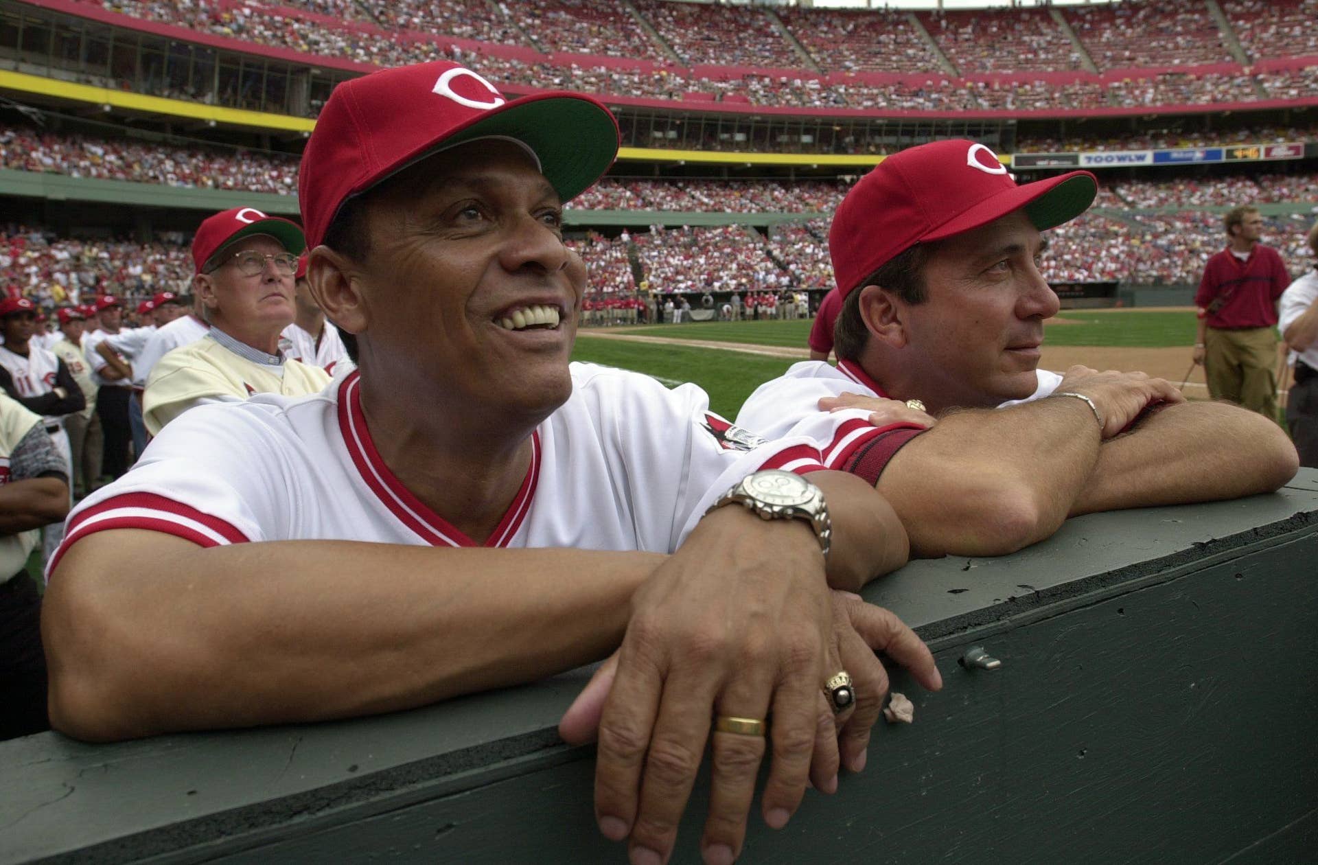 Catching Up With Reds Legends Tony Perez, Johnny Bench - The Spun