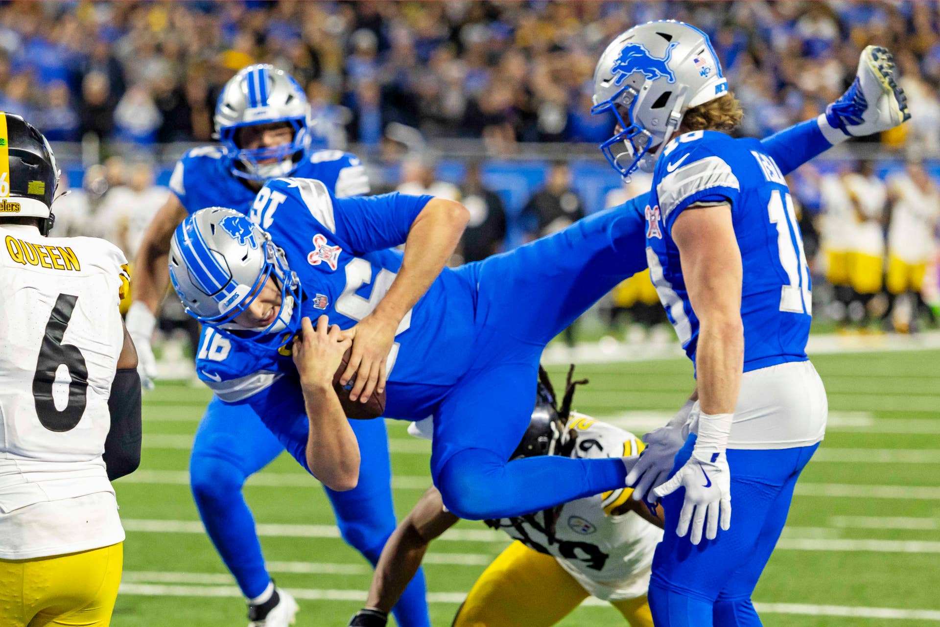 NFL Referee Explains Controversial Ending To Lions vs. Steelers - The Spun