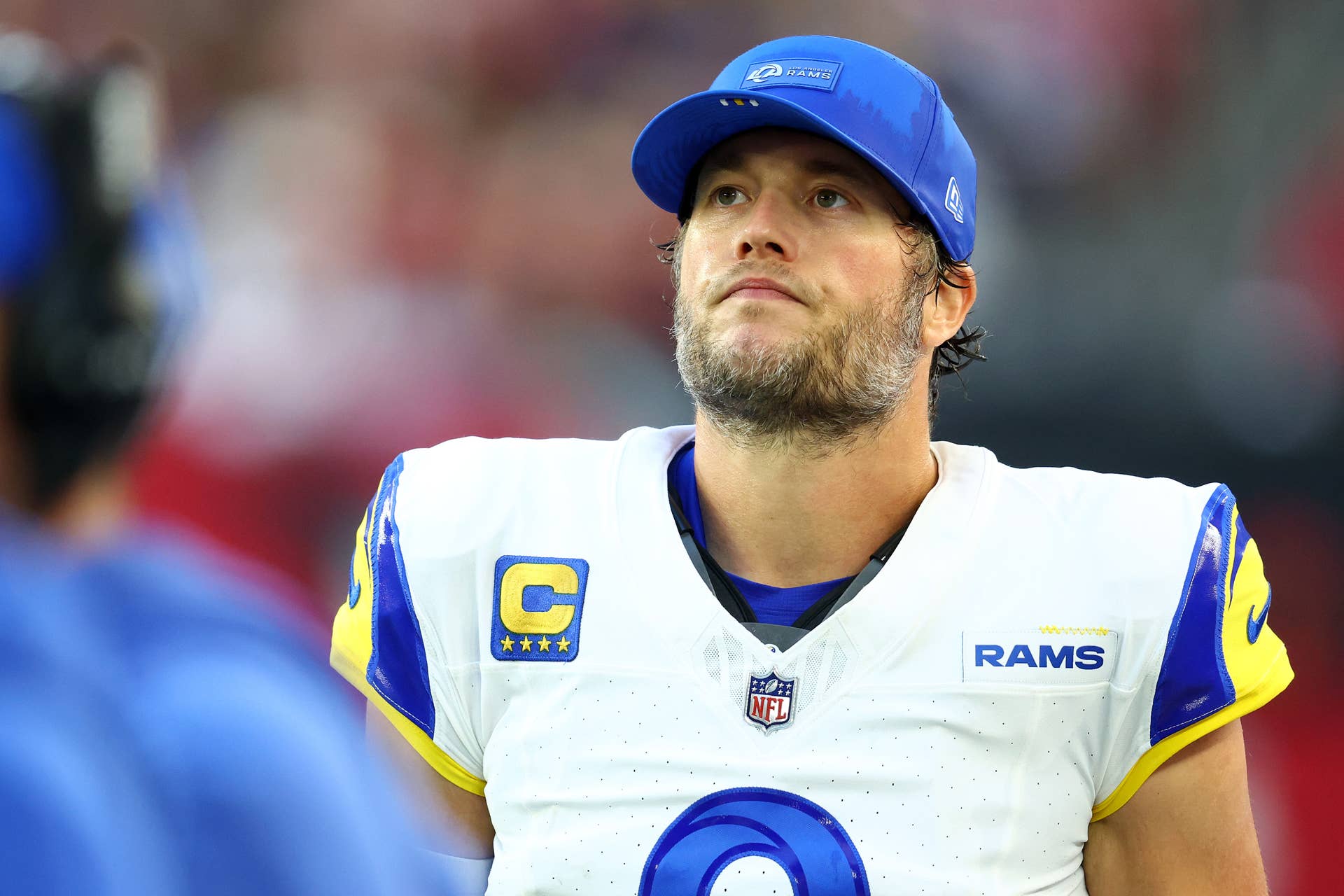 Los Angeles Rams quarterback Matthew Stafford.