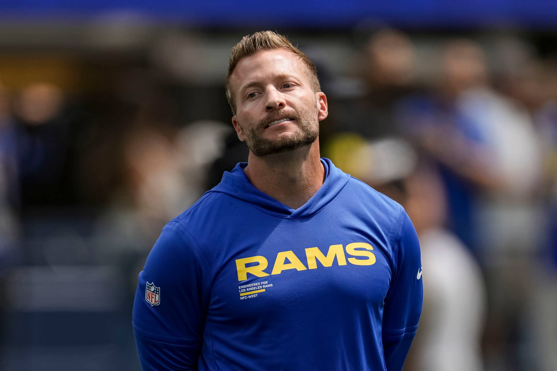 Los Angeles Rams head coach Sean McVay.