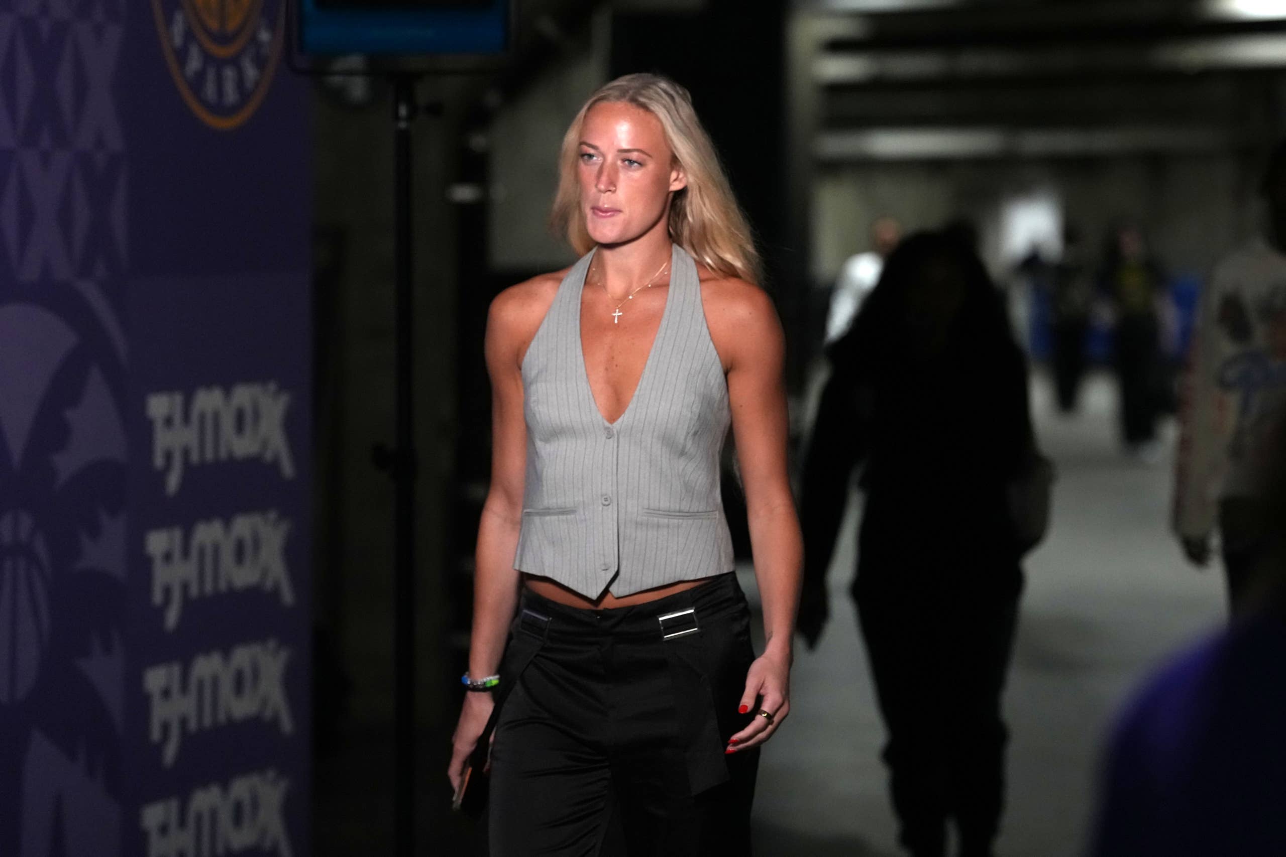 Sophie Cunningham of the Indiana Fever.