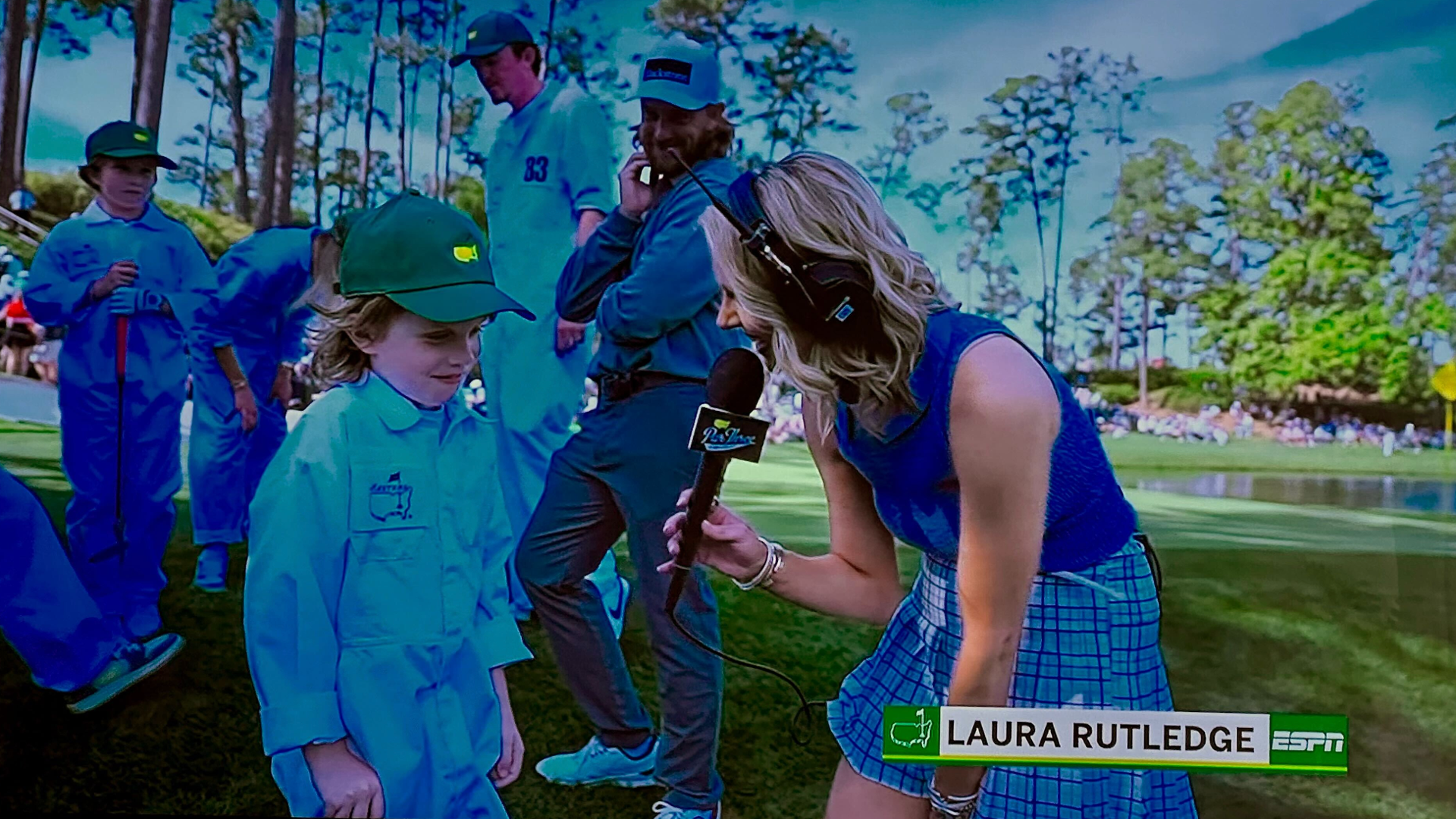 Laura Rutledge Causes Stir With Her Outfit At The Masters Today - The Spun