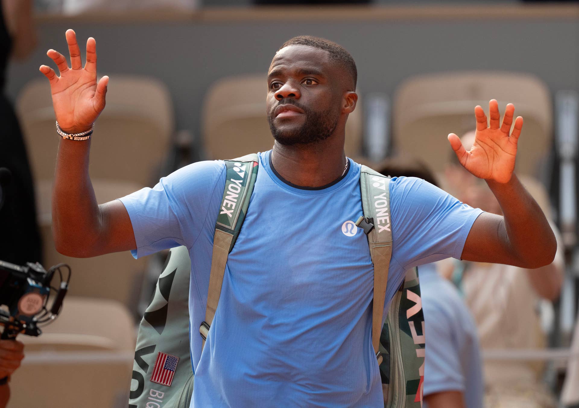 Begging Rackets Frances Tiafoe Begs For Return Of His Racket After Win Thursday - The Spun