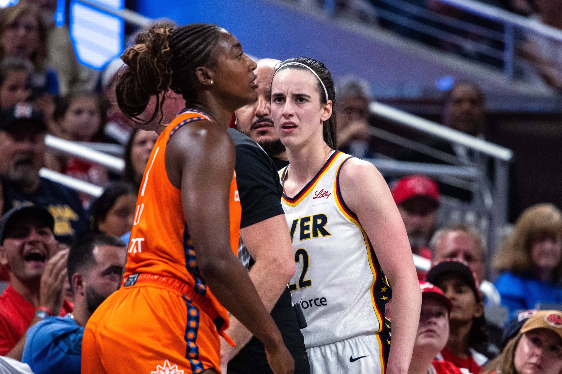 WNBA Suspension Looming For Caitlin Clark After Incident vs. Sun - The Spun