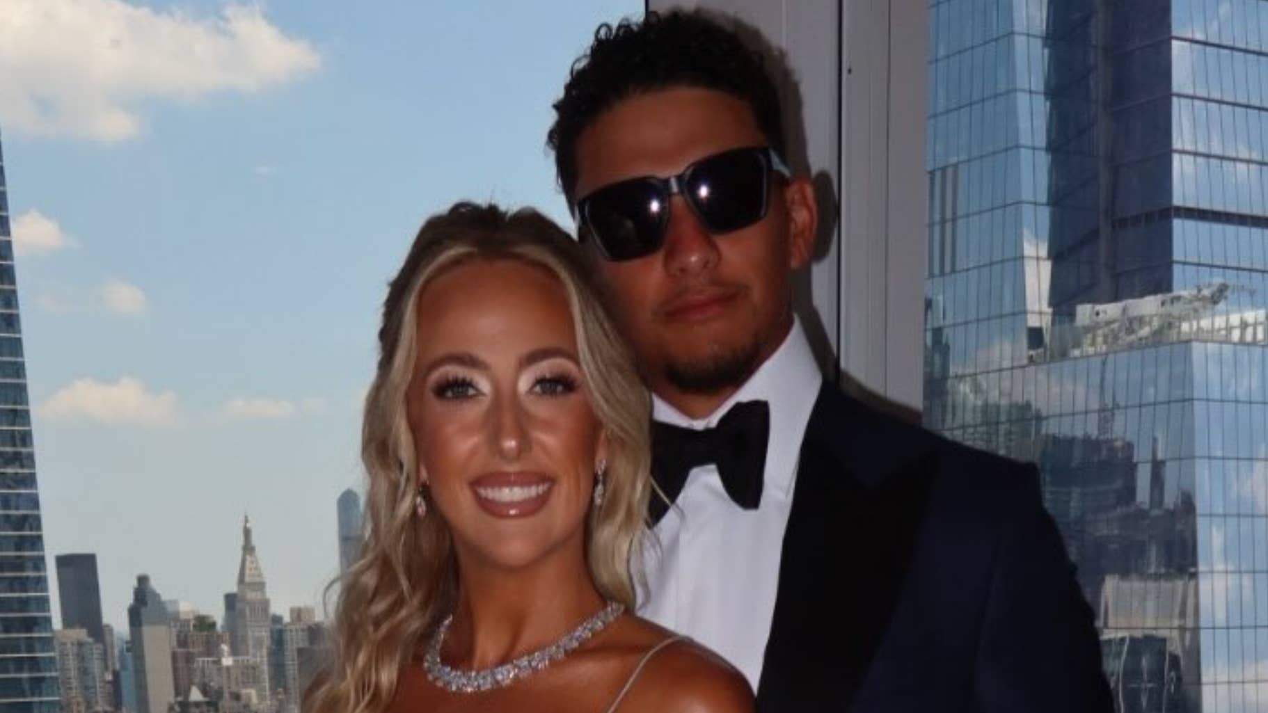 who designed brittany mahomes wedding dress A Look at Brittany Mahomes's Incredible Versace Wedding Gown