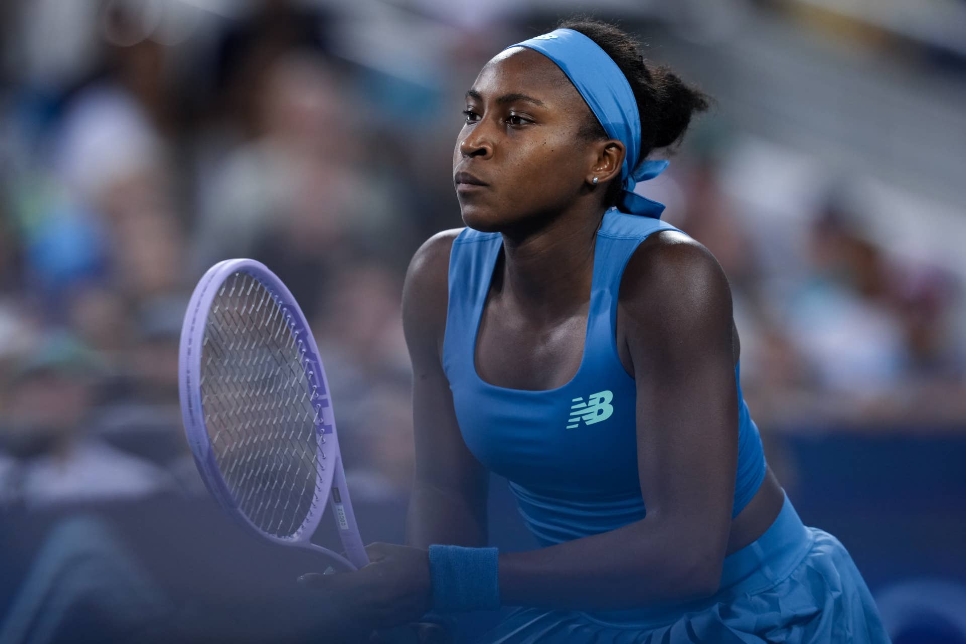 Coco Gauff at the Cincinnati Open.