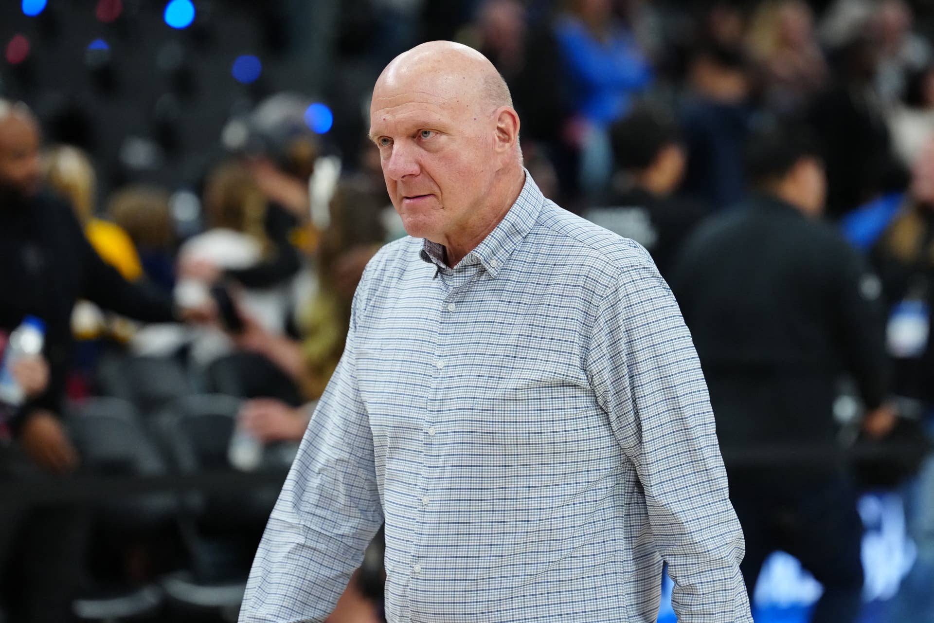clippers green dress NBA Hammers Owner Steve Ballmer With Historic Penalty open_back_dress