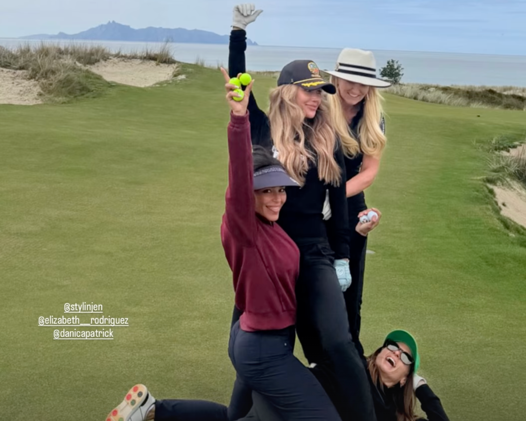 Danica Patrick Causes Stir With Controversial Golf Course Photo - The Spun
