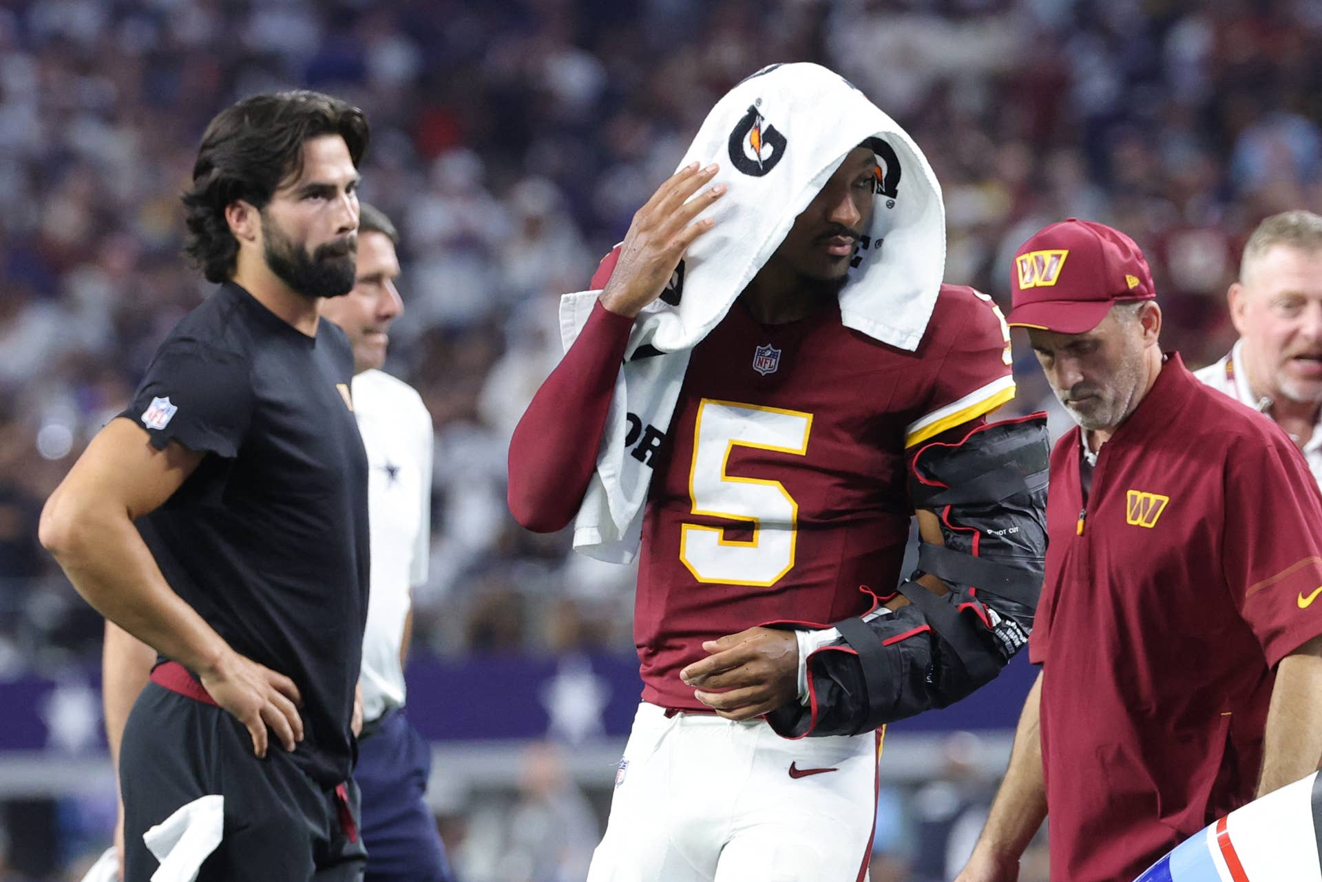 The Commanders Have A Concerning 23 Players On Wednesday's Injury Report