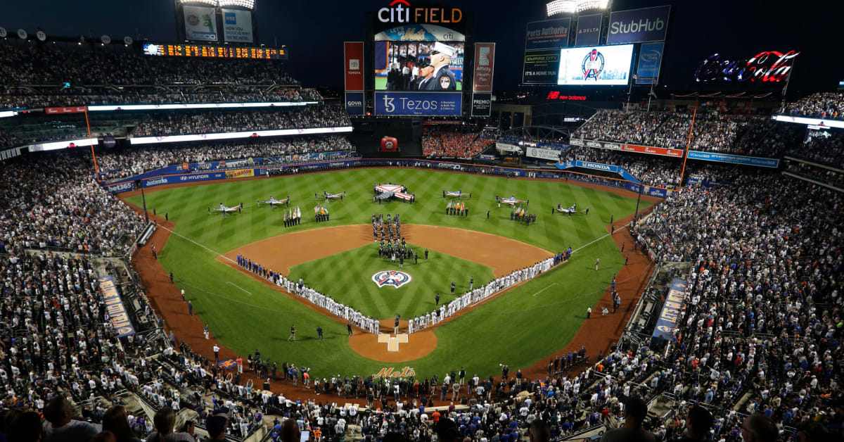 Mets graphic shows Mets players wearing home uniforms on way to Yankee  Stadium - The Mets Police