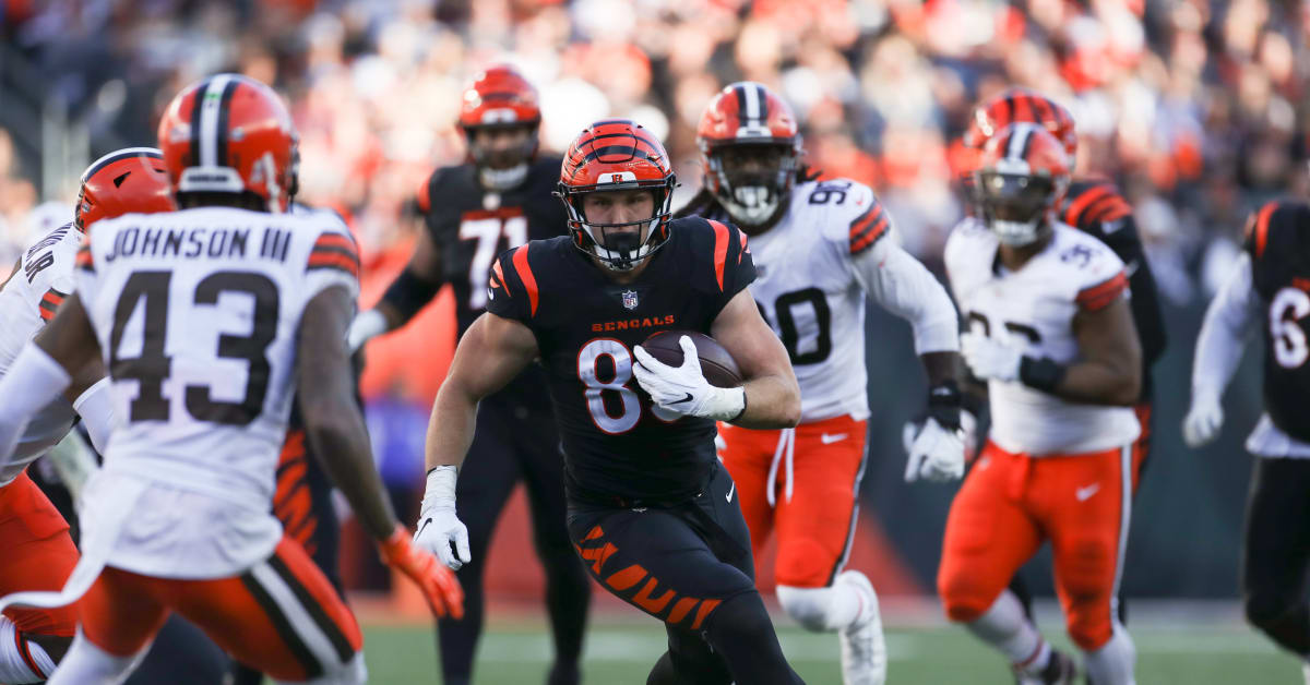 Bengals TE Drew Sample is ready to fill in for C.J. Uzomah in