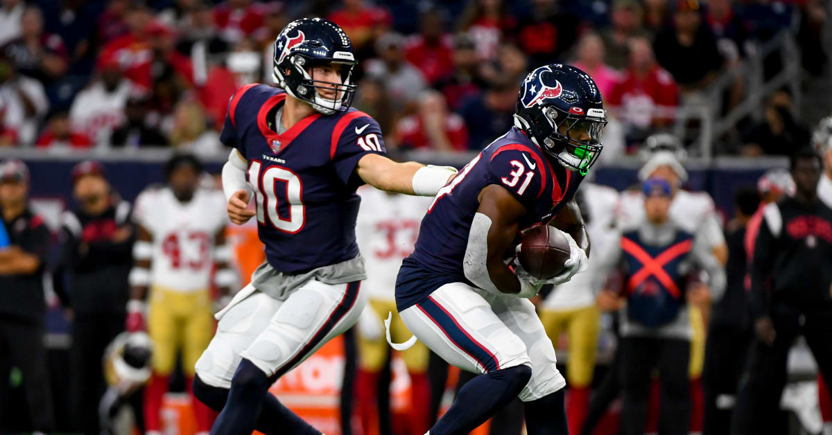 Dameon Pierce on reviving Texans dormant run game: 'Starts with our  mentality, be deliberate, we've made great strides'