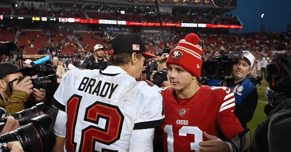 49ers vs. Buccaneers Week 14 odds: Brock Purdy is a 3.5-point favorite over  Tom Brady - Niners Nation