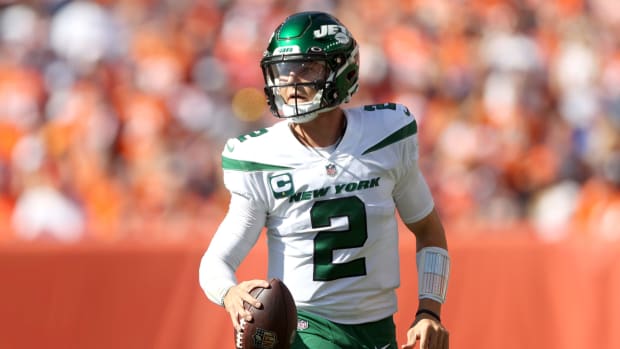 New York Jets rookie quarterback Zach Wilson.