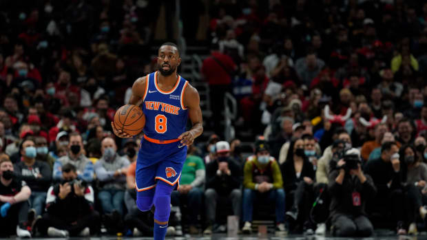 New York Knicks point guard Kemba Walker.