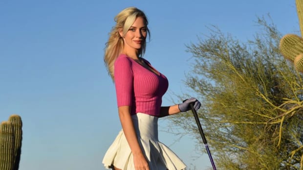 Popular Instagram golfer Paige Spiranac.
