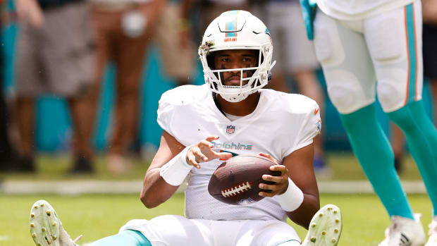 Miami Dolphins starting quarterback Tua Tagovailoa on Sunday morning.