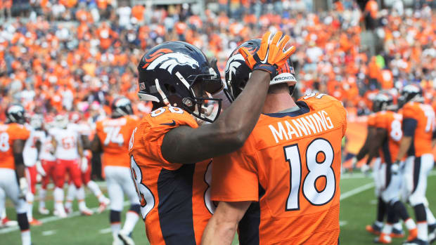Demaryius Thomas Peyton Manning Denver Broncos Chiefs