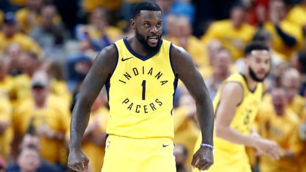 Indiana Pacers guard Lance Stephenson.