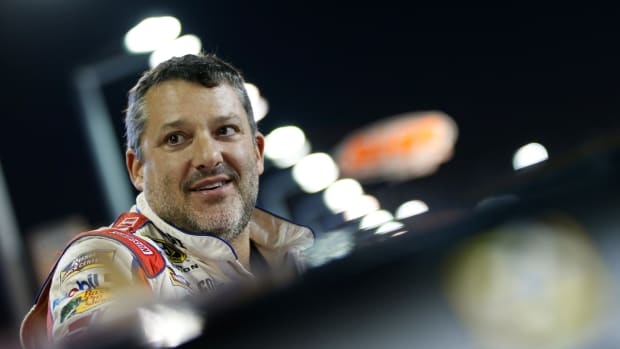 Tony Stewart at the NASCAR Sprint Cup Series.