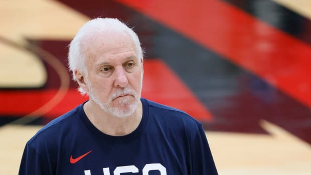 USA basketball head coach Gregg Popovich.