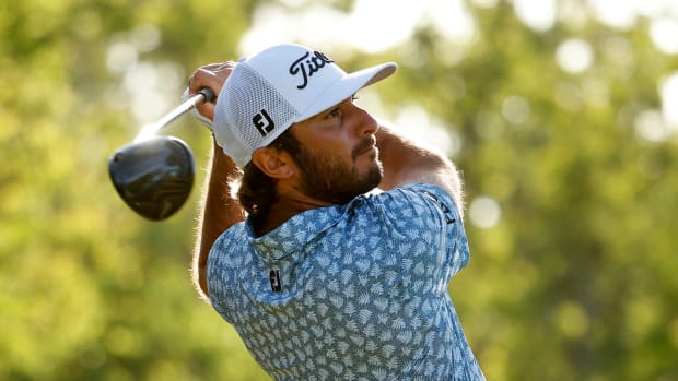 Max Homa in the Zurich Classic