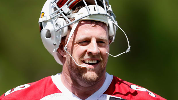 Arizona Cardinals star pass rusher JJ Watt.