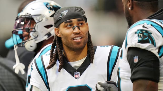 Stephon Gilmore on the Panthers.