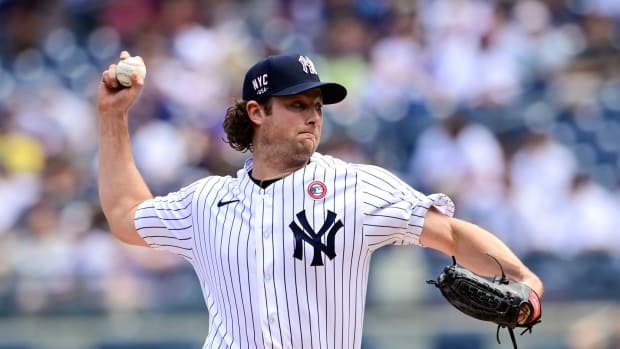 Gerrit Cole on Sunday against the Mets.