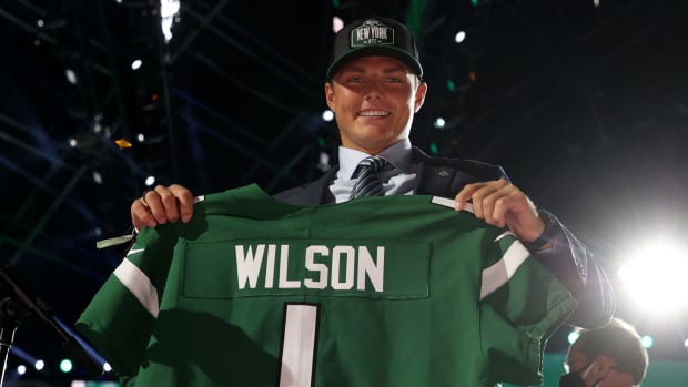 Zach Wilson at the 2021 NFL Draft